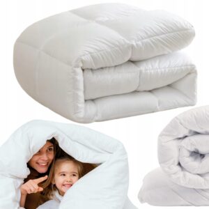 Kołdra 140x200cm antyalergiczna całoroczna z włóknem silikonowym mikrofibra