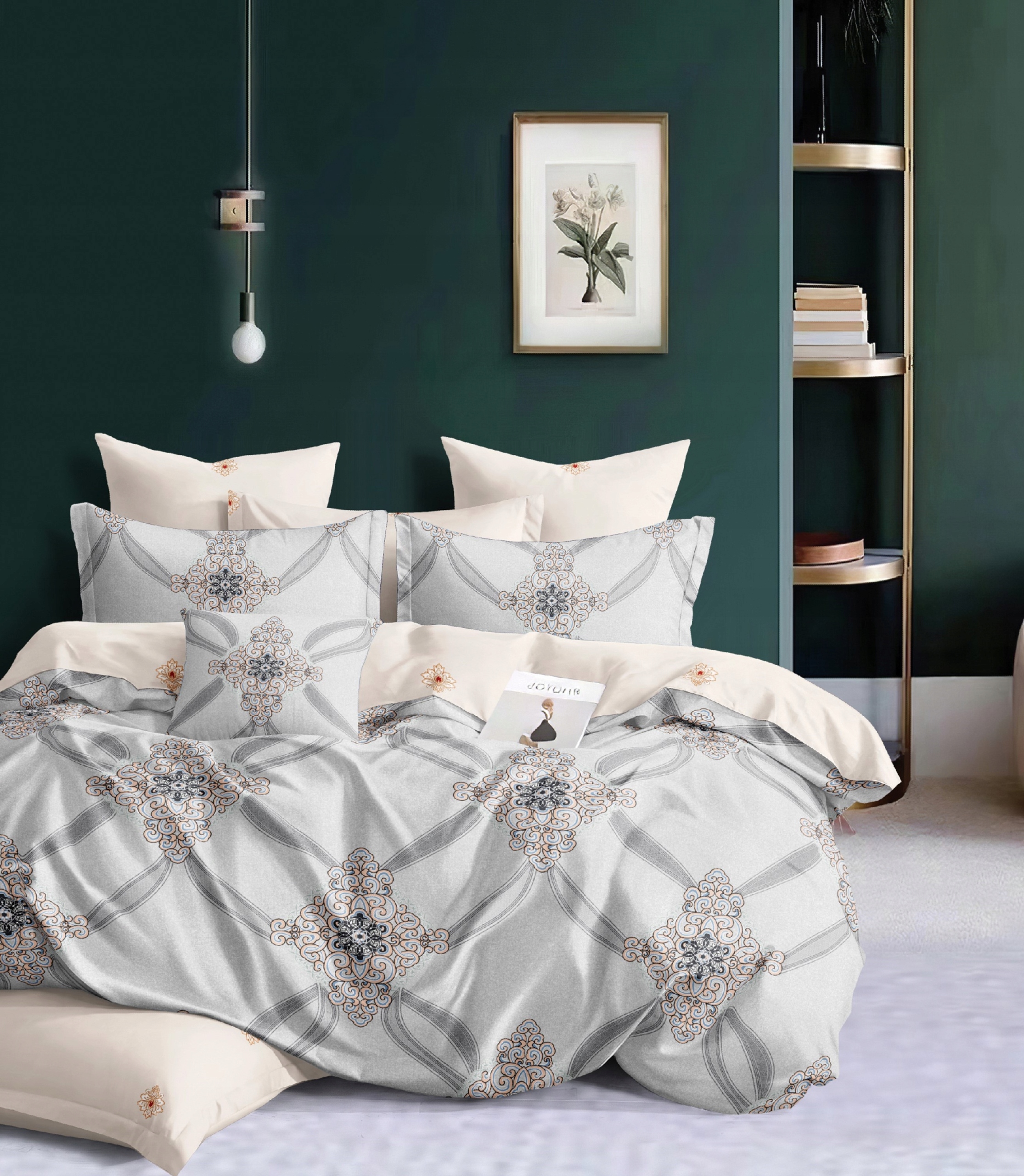 KOMPLET POŚCIELI 140x200 SATYNA BAWEŁNIANA POSZEWKA 70x80 DUŻY WYBÓR - obrazek 2