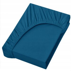 PRZEŚCIERADŁO Z GUMKĄ LUXURY SATYNA BAWEŁNIANA 140x200cm ZINK KOLORY