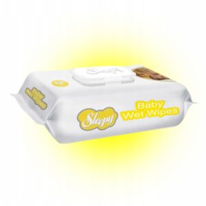 Dziecięce chusteczki nawilżane mokre Hipoalergiczne SLEEPY Baby wet 70 szt