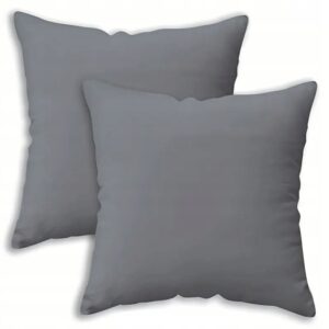 POSZEWKA NA JAŚKI PODUSZKI 40X40 DEKORACYJNA OZDOBNA GRAFIT KOLOR