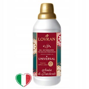 LOVRAN ŻEL DO PRANIA TKANIN KOLOROWYCH PERFUMOWANY AMLA&PATCHOULI 1L