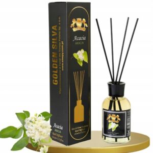 ZAPACHY DO DOMU GOLDEN SILVA PATYCZKI 110ML ZAPACH AKACJA DYFUZOR