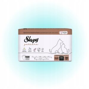 SLEEPY PETCARE PODKŁADY CHŁONNE 60X90CM MATY DLA ZWIERZĄT PSA I KOTA 30 SZT