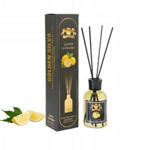 ZAPACHY DO DOMU GOLDEN SILVA PATYCZKI 110ML ZAPACH CYTRYNA DYFUZOR