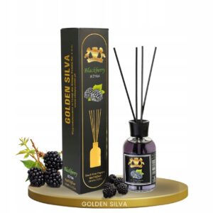 ZAPACHY DO DOMU GOLDEN SILVA PATYCZKI 110ML ZAPACH JEŻYNA DYFUZOR