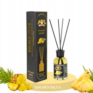 ZAPACHY DO DOMU GOLDEN SILVA PATYCZKI 110ML ZAPACH ANANAS DYFUZOR
