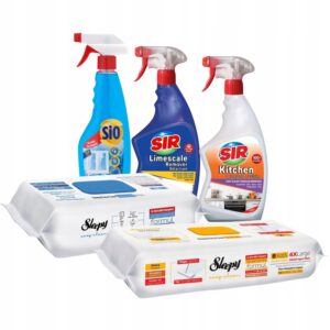 ZESTAW 5 PRODUKTÓW "NIE LUBIĘ SPRZĄTAĆ – STARTERPACK"