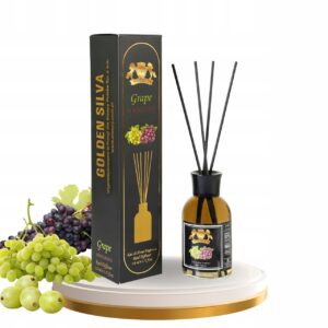 ZAPACHY DO DOMU GOLDEN SILVA PATYCZKI 110ML ZAPACH WINOGRONO DYFUZOR