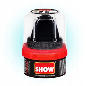 Pasta do obuwia Show w kolorze czarnym – 50 ml