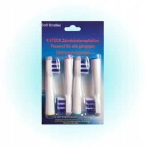 KOŃCÓWKI DO SZCZOTECZEK ELEKTRYCZNYCH ORAL-B 4 SZTUKI ZAMIENNIK EB-30A
