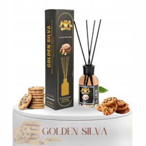 ZAPACHY DO DOMU GOLDEN SILVA PATYCZKI 110ML ZAPACH CISTKO ORZECHOWE DYFUZOR