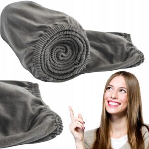 Prześcieradło z gumką bawełna jersey 200x220cm kolor grafit