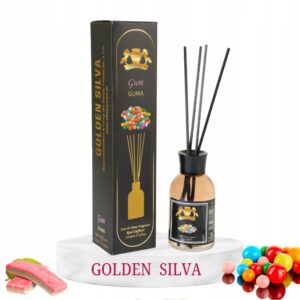 ZAPACHY DO DOMU GOLDEN SILVA PATYCZKI 110ML ZAPACH GUMA BALONOWA DYFUZOR