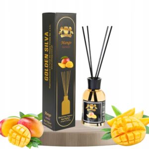 ZAPACHY DO DOMU GOLDEN SILVA PATYCZKI 110ML ZAPACH MANGO DYFUZOR