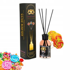 ZAPACHY DO DOMU GOLDEN SILVA PATYCZKI 110ML ZAPACH CUKIERKI DYFUZOR