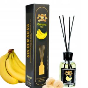 ZAPACHY DO DOMU GOLDEN SILVA PATYCZKI 110ML ZAPACH BANAN DYFUZOR