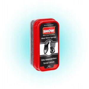 Czarna gąbka nabłyszczająca do obuwia MAXI