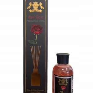 ZAPACH DO DOMU GOLDEN SILVA PATYCZKI 110ML ZAPACH CZERWONY ROŻY DYFUZOR