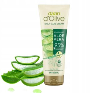 NATURALNY KREM ŁAGODZĄCY Z ALOE VERA – DO RĄK, TWARZY I CIAŁA, 250 ML