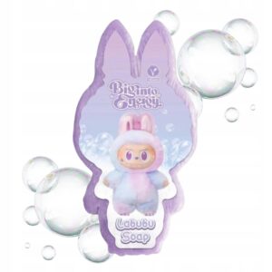 LABUSOAP – MYDEŁKO-GĄBKA DO KĄPIELI O ZAPACHU LAWENDY, 100 G