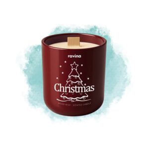 RAVINA – – świeca zapachowa o świątecznym aromacie