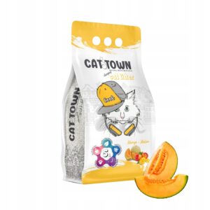 CAT TOWN – EKOLOGICZNY ŻWIREK BENTONITOWY Z MELON - MANGO