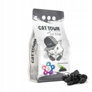 CAT TOWN – EKOLOGICZNY ŻWIREK BENTONITOWY Z WEGLEM