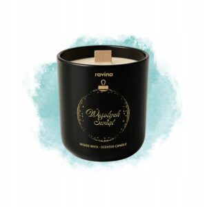 RAVINA – świeca zapachowa o aromacie grzanego wina i przypraw