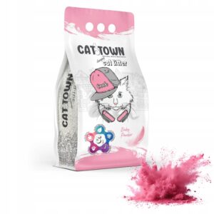 CAT TOWN – EKOLOGICZNY ŻWIREK BENTONITOWY Z PUDREM