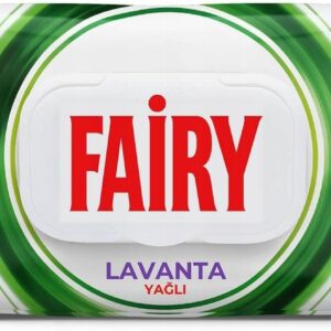 93264f0b40c6b24e4643ce9ddf20 FAIRY Chusteczki Uniwersalne Czyszczące XXL 100 szt LAWENDA Bez Smug Ocet