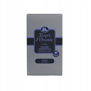 Tesori d'Oriente Mirra Mydło w Kostce 125g Aromatyczna Pielęgnacja z Włoch