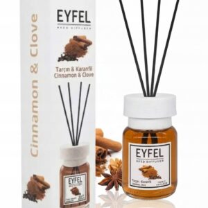 EYFEL Patyczki dyfuzor zapachy do domu Cynamon Goźdik 120 ml
