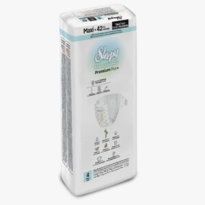 Sleepy Bio Natural Premium Plus+ 4 Maxi 42 szt Ekologiczne pieluchy