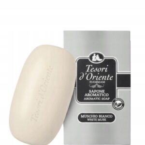 TESORI d'Oriente MUSCHIO BIANCO MYDŁO W KOSTCE 125g